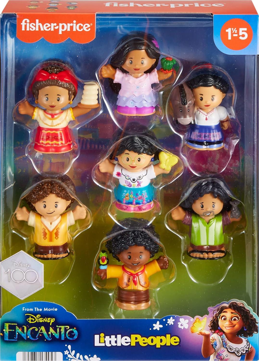 imageFisherPrice Little People Toddler Toy Disney Encanto Figure Set 7 Characters for Preschool Pretend Play Kids Ages 18 Months Amazon ExclusiveSmall