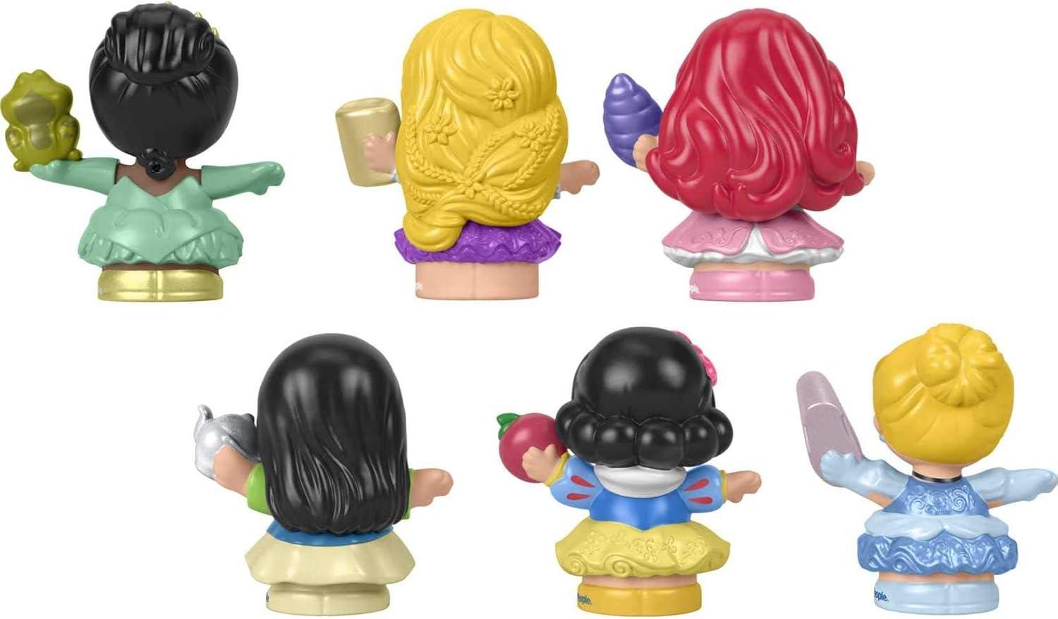 imageFisherPrice Little People Toddler Toys Disney Princess Story Duos 8Piece Figure Set for Pretend Play Kids Ages 18 MonthsPrincess 6Pack