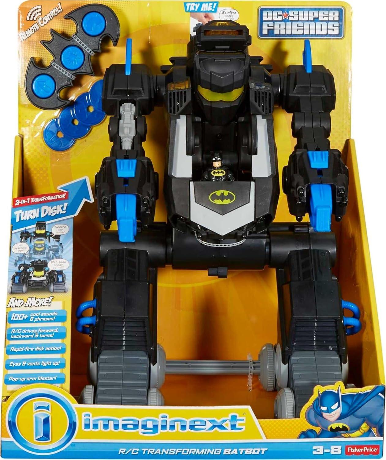imageFisherPrice RC Transforming Batbot Amazon Exclusive