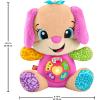 Fisher-Price Baby Toy Laugh & Learn Smart Stages Sis Musical Plush with Lights & Learning Songs for Infants Ages 6+ Months(New Sis – English)