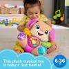 Fisher-Price Baby Toy Laugh & Learn Smart Stages Sis Musical Plush with Lights & Learning Songs for Infants Ages 6+ Months(New Sis – English)