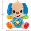 Fisher-Price Baby Toy Laugh & Learn Smart Stages Sis Musical Plush with Lights & Learning Songs for Infants Ages 6+ Months(Puppy – English)