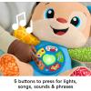 Fisher-Price Baby Toy Laugh & Learn Smart Stages Sis Musical Plush with Lights & Learning Songs for Infants Ages 6+ Months(Puppy – Multilanguage)