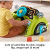Fisher-Price Baby & Toddler Learning Toy Laugh & Learn Sit & Steer Driver Car Activity Center with Smart Stages for Ages 6+ Months
