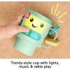 Fisher-Price Baby & Toddler Toy Laugh & Learn Coffee Mug Musical Activity with Lights & Educational Songs for Infants Ages 6+ Months(Gift Set)