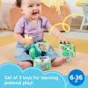 Fisher-Price Baby & Toddler Toy Laugh & Learn Coffee Mug Musical Activity with Lights & Educational Songs for Infants Ages 6+ Months(Gift Set)