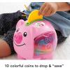 Fisher-Price Baby & Toddler Toy Laugh & Learn Smart Stages Piggy Bank with Educational Songs & Phrases for Infants Ages 6+ Months (Amazon Exclusive)(Frustration Free Packaging)