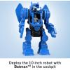 Fisher-Price Imaginext DC Super Friends Batman Toy, Robo Command Center Playset & Figures, Detachable 10-inch Robot for Kids Ages 3+ Years