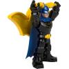 Fisher-Price Imaginext DC Super Friends, Metal Force Action Figure & Accessories Set, Includes 3-inch Batman with Spinning Blade