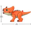 Fisher-Price Imaginext Jurassic World Dinosaur Action Figure with Kid-Activated Wing Motion, Approx 7.5-inch Dimorphodon Dino Toy(Aquilops)