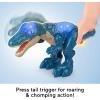Fisher-Price Imaginext Jurassic World Dinosaur Toy Growl & Glow Baryonyx with Lights Sounds & Chomping Action for Kids Ages 3+ Years