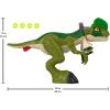 Fisher-Price Imaginext Jurassic World Dinosaur Toy Thrash Attack Dilophosaurus 16+ Inch with Lights & Sounds for Pretend Play Kids Ages 3+ Years