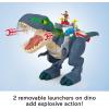 Fisher-Price Imaginext Jurassic World Rebirth Dinosaur Playset, Ultimate Action Chomp T. rex 18-inch Dino Toy with Lights, Sounds, Motion & 2 3-inch Action Figures