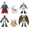 Fisher-Price Imaginext Superman Action Figure Multipack, 6 Characters, 3-inch Collectible Set with Krypto & Kaiju