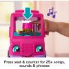 Fisher-Price Little People Barbie Toddler Toy Cupcake Truck Musical Playset with 9 Pieces for Pretend Play Kids Ages 18+ Months (Amazon Exclusive)
