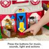 Fisher-Price Little People Toddler Learning Toy Caring for Animals Farm Playset with Smart Stages for Pretend Play Kids Ages 1+ years (Amazon Exclusive)