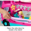 Fisher-Price Little People Toddler Toy Barbie Dreamcamper RV Playset with Music Lights & Figures for Pretend Play Kids Ages 18+ Months
