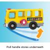 Fisher-Price Little People Toddler Toy Big Yellow School Bus & Community Heroes Set, Musical Pull-Along Vehicle & Figures for Kids Ages 1+ Years (Amazon Exclusive)