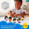 Fisher-Price Little People Toddler Toy Disney Encanto Figure Set, 7 Characters for Preschool Pretend Play Kids Ages 18+ Months (Amazon Exclusive)(Small)