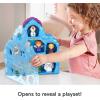 Fisher-Price Little People Toddler Toy Disney Frozen Carry Along Castle Case Playset with Figures for Pretend Play Kids Ages 18+ Months​(Figures)