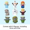 Fisher-Price Little People Toddler Toy Disney Frozen Carry Along Castle Case Playset with Figures for Pretend Play Kids Ages 18+ Months​(Figures)