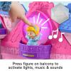 Fisher-Price Little People Toddler Toy Disney Princess Magical Lights & Dancing Castle Musical Playset for Pretend Play Ages 18+ Months