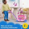 Fisher-Price Little People Toddler Toy Disney Princess Pull-Along Musical Carriage Playset with Figures for Pretend Play Kids Ages 18+ Months(Musical Carriage)
