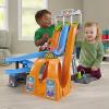 Fisher-Price Little People Toddler Toy Hot Wheels Racing Loops Tower Race Track with Stunt Ramp & Sounds for Pretend Play Ages 18+ Months (Amazon Exclusive)(Racing)