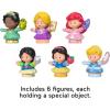 Fisher-Price Little People Toddler Toys Disney Princess Story Duos 8-Piece Figure Set for Pretend Play Kids Ages 18+ Months(Princess 6-Pack)