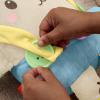 Fisher-Price Toddler Educational Toy Learn to Dress Bunny Plush Animal Activity Doll for Preschool Kids Ages 2+ Years