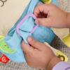 Fisher-Price Toddler Educational Toy Learn to Dress Bunny Plush Animal Activity Doll for Preschool Kids Ages 2+ Years