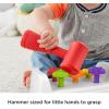 Fisher-Price Toddler Toy Tap & Turn Bench Pretend Tools 2-Sided Construction Set for Ages 1+ Years