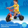 Fisher-Price Toddler Tricycle Harley-Davidson Tough Trike, Toy Bike with Handlebar Grips & Storage for Outdoor Play Kids Ages 2+ Years (Amazon Exclusive)(Hot Wheels)