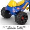 Fisher-Price Toddler Tricycle Harley-Davidson Tough Trike, Toy Bike with Handlebar Grips & Storage for Outdoor Play Kids Ages 2+ Years (Amazon Exclusive)(Hot Wheels)