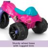 Fisher-Price Toddler Tricycle Harley-Davidson Tough Trike, Toy Bike with Handlebar Grips & Storage for Outdoor Play Kids Ages 2+ Years (Amazon Exclusive)(Barbie)