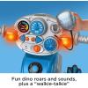 Fisher-Price Toddler Tricycle Jurassic World Lights & Sounds Trike, Dinosaur Toy Bike with Storage for Outdoor Play Kids Ages 2+ Years(Jurassic Park)