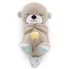 Fisher-Price Baby Toy Soothe ‘n Snuggle Otter Portable Plush Sound Machine with Music Lights & Breathing Motion for Newborns 0+ Months(1 Count (Pack of 1))