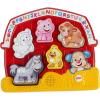Fisher-Price Toddler Shape Sorting Toy Laugh & Learn Farm Animal Puzzle with Music & Sounds for Kids Ages 1+ Years​