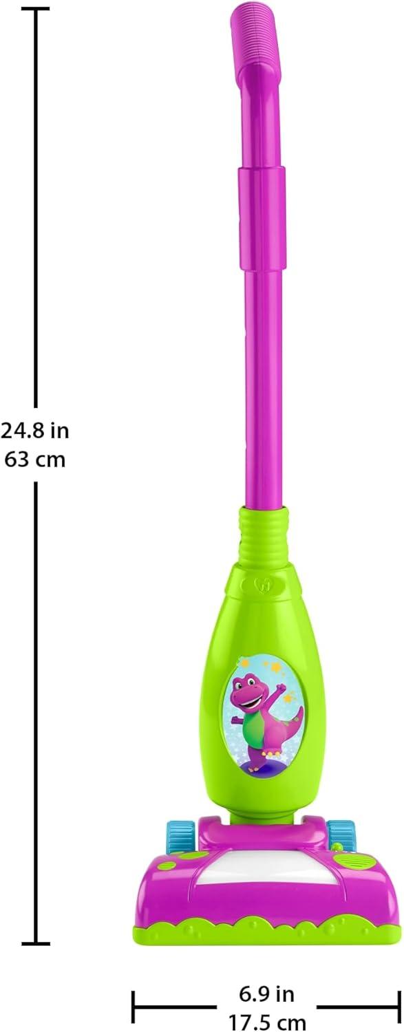 imageBarneys World Toddler Toy Clean Up Vacuum Electronic Push Along Lights Music ampamp Games for Preschool Kids Ages 2 Years