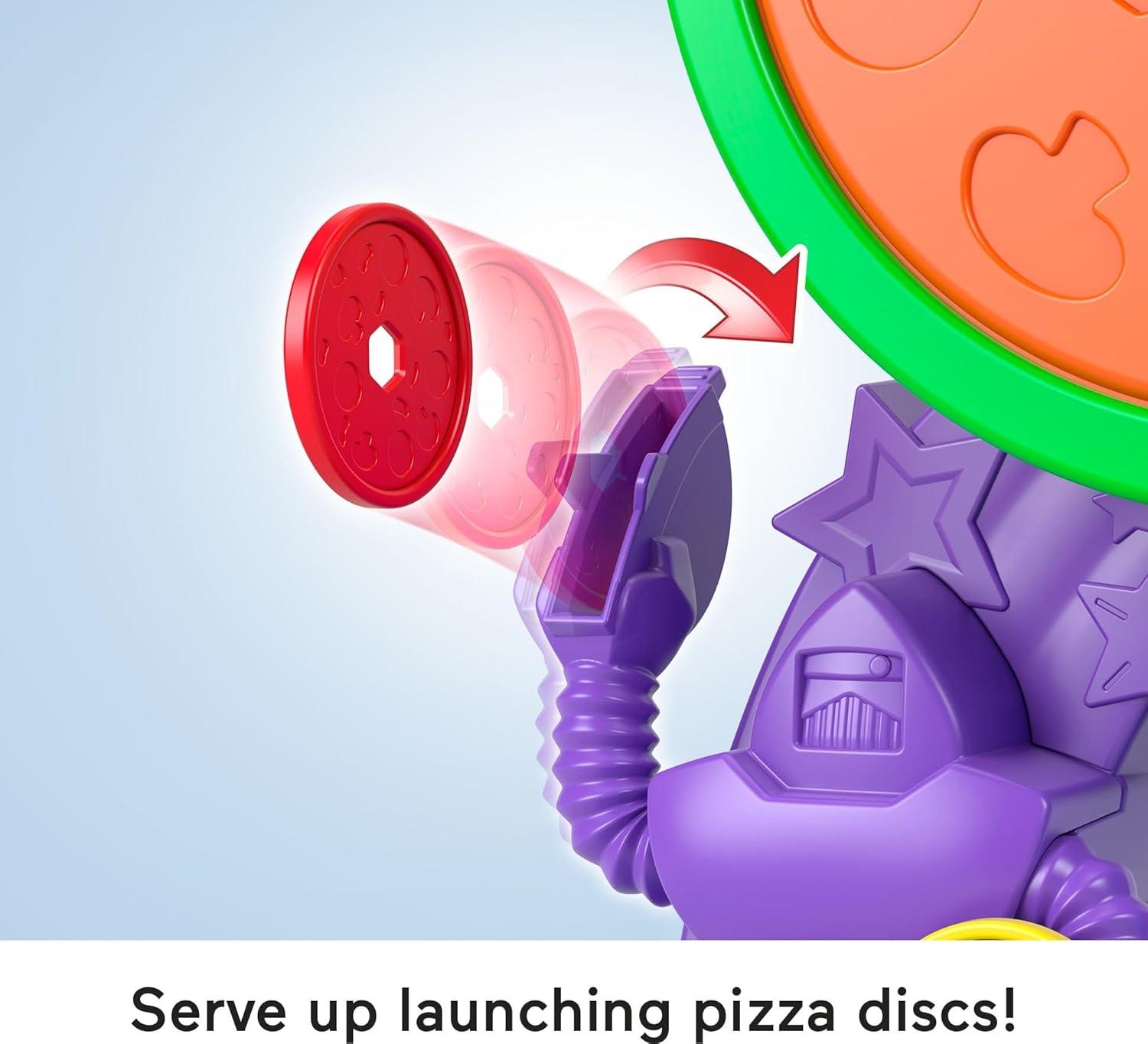 imageFisherPrice Imaginext Disney and Pixar Toy Story Pizza Planet Playset with 3inch Buzz Lightyear ampamp Alien Friend Action Figures Toy Rocket ampamp Proectiles