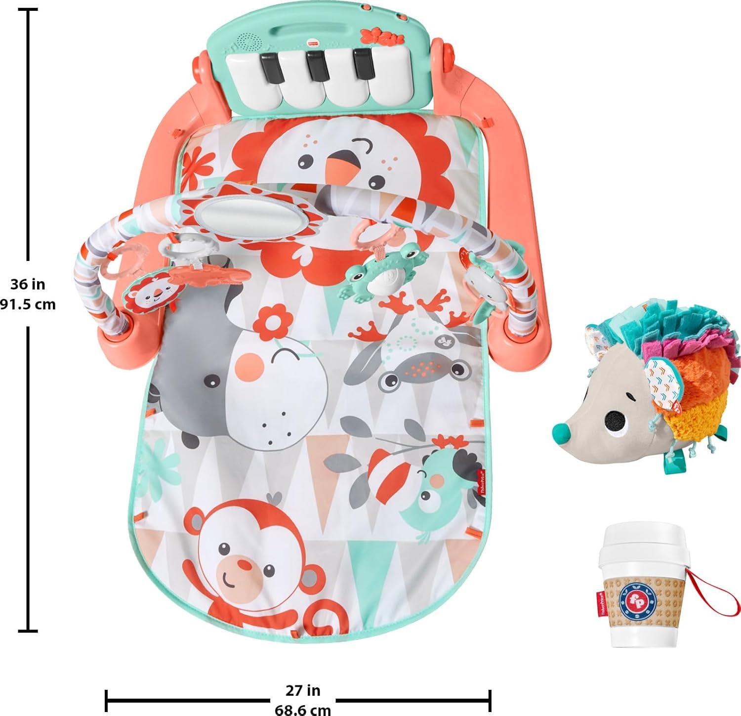 imageFisherPrice Newborn Baby Kit Lets Snuggle ampamp Play Set Developmental Toys with Activity Guide for Infants Ages 0 Months03 Months
