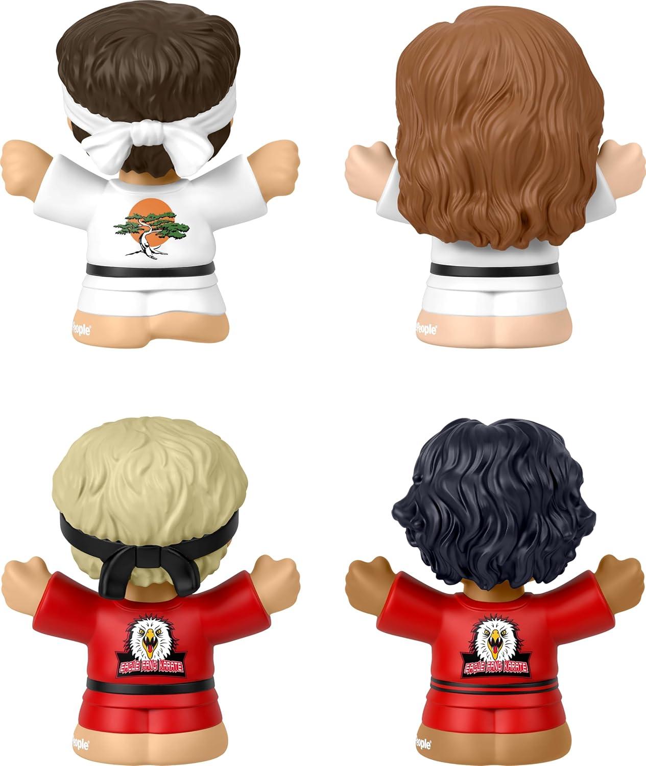 imageLittle People Collector Cobra Kai Special Edition Figure Set for Adults ampamp Fans in a Display Gift Box 4 Figures