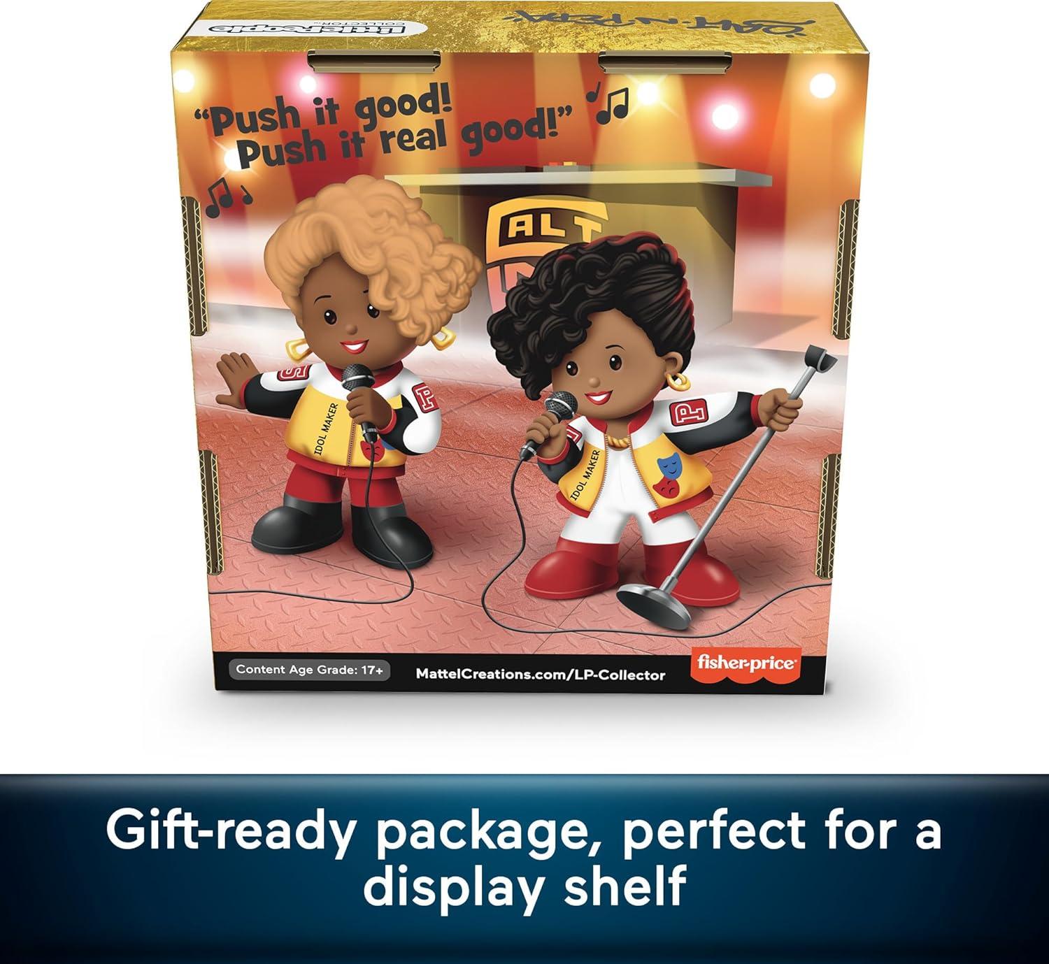 imageLittle People Collector SaltNPepa Special Edition Set for Adults ampamp Hip Hop Fans Cheryl James ampamp Sandra Denton Figures in Display Package