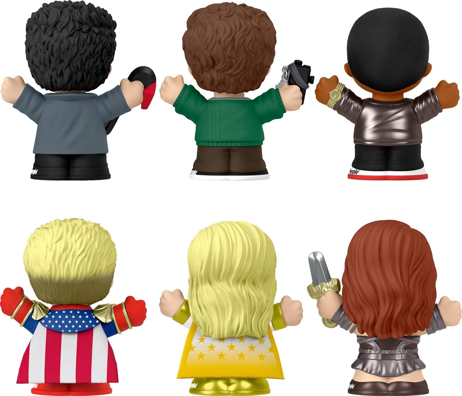 imageLittle People Collector The Boys Special Edition Set with Character Figures in a Display Box for Adults ampamp Fans 6 Figures