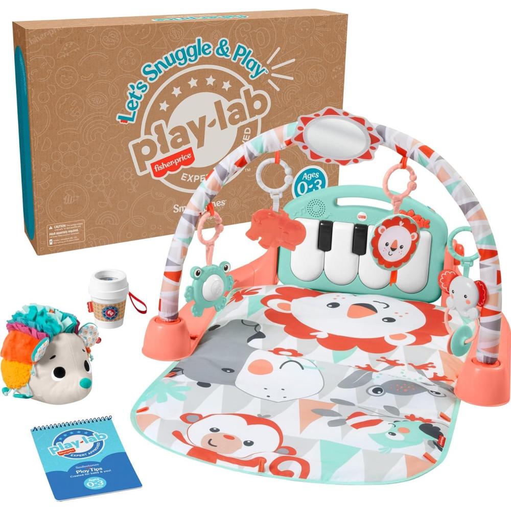 imageFisherPrice Newborn Baby Kit Lets Snuggle ampamp Play Set Developmental Toys with Activity Guide for Infants Ages 0 Months03 Months