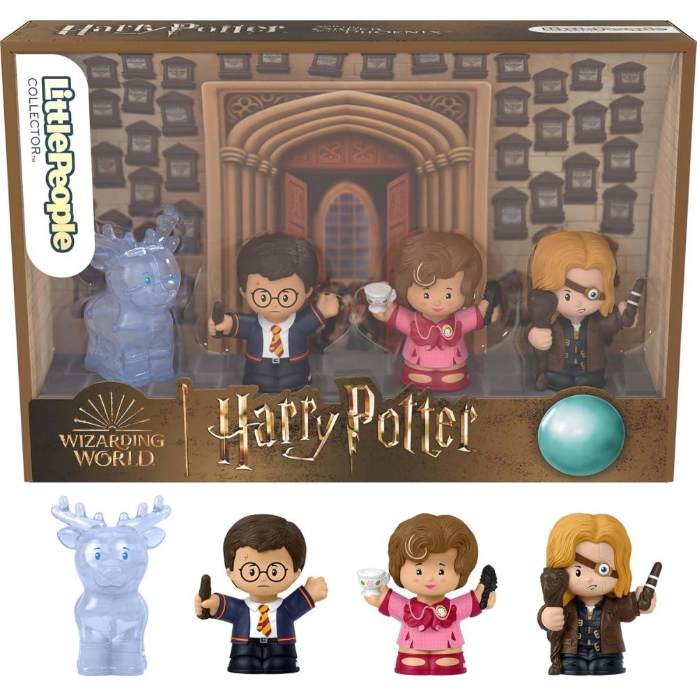 imageLittle People Collector Harry Potter and The Goblet of Fire Special Edition Set for Adults ampamp Fans 4 Figures in a Display BoxOrder of the Phoenix
