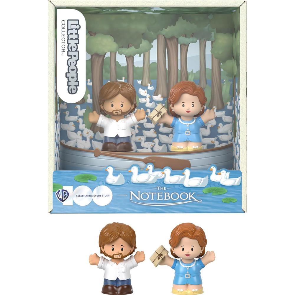 imageLittle People Collector The Notebook Movie Special Edition Set for Adults ampamp Fans Allie ampamp Noah Figures in Display Package