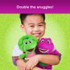 Barney World Toddler Toys by Fisher-Price, 9 inch Baby Bop plushes with Story Book for Cuddling up at Reading time, Kids Ages 2+ Years (Amazon Exclusive)