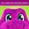 Barney World Toddler Toys by Fisher-Price, Tall Plush, 10.5 -inch Figure with Sounds, Soft Texture for Play, Kids Ages 2+ Years