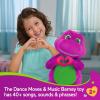 Barney World Toddler Toys by Fisher-Price, Tall Plush, 13-inch Figure with Sounds, Soft Texture for Play, Kids Ages 2+ Years